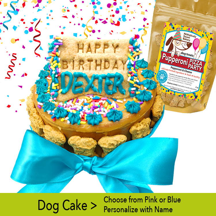 5" Dog Party Cake