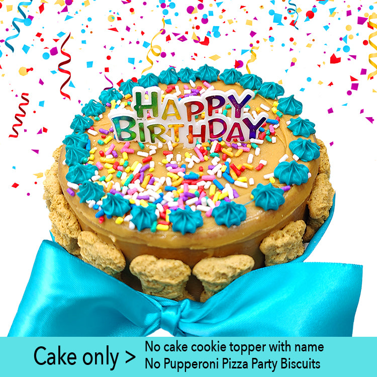 5" Dog Party Cake