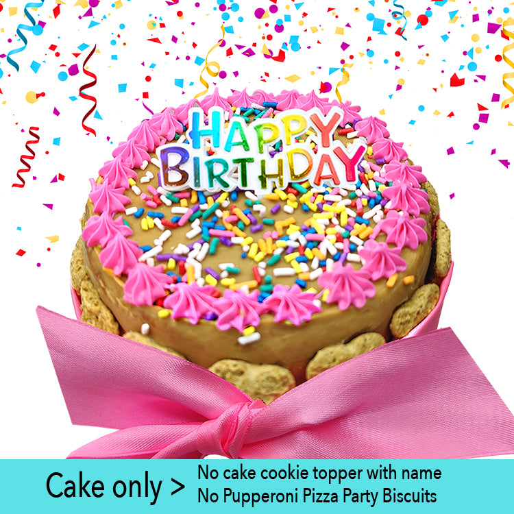 5" Dog Party Cake