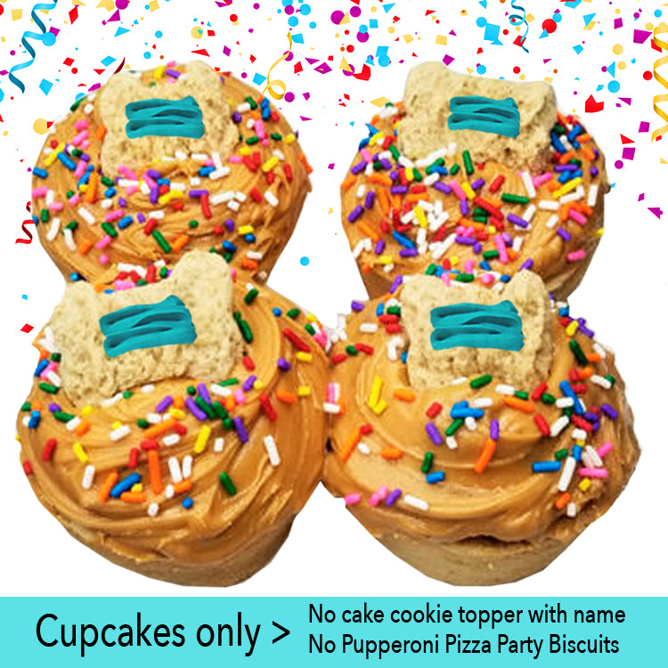 Dog Party Cupcakes