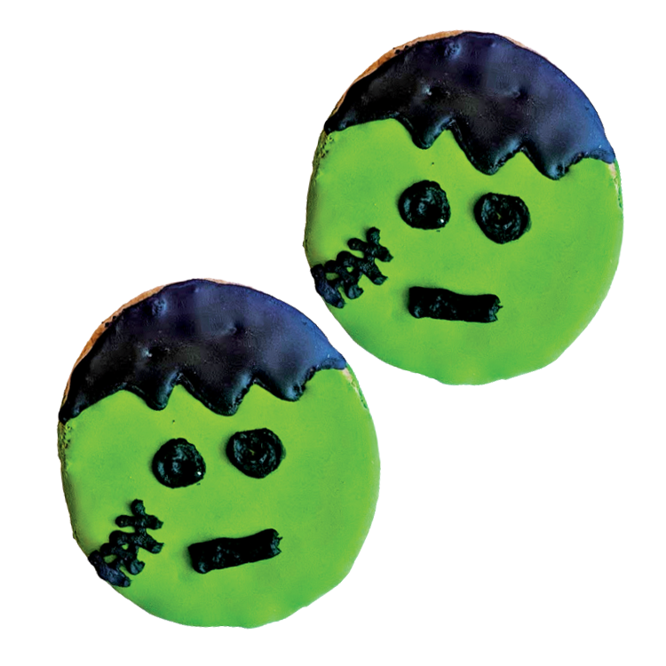 Frankenstein Dog Cookies