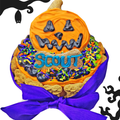 5" Dog Party Halloween Cake