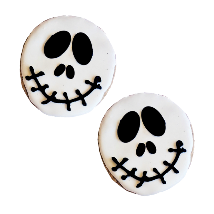 Skull Dog Cookies