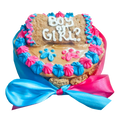 5" Gender Reveal Dog Cake
