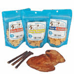 3 item dog treats bundle