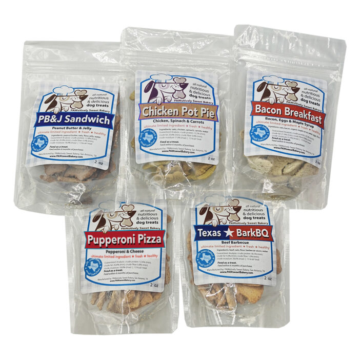 dog treats sampler