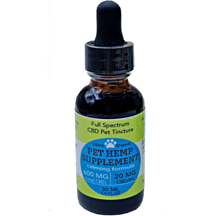 hemp supplement oil for pets, dogs and cats