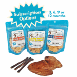 natural dog treats subscription box