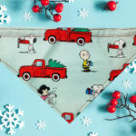 Peanuts Christmas Tree Holiday Dog Pet Bandana
