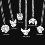 dog necklaces for dog lover gift by paw sweet dog bakery