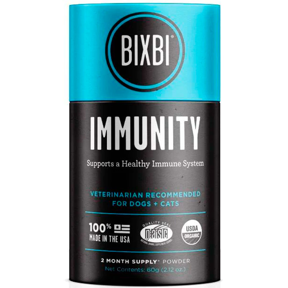 Bixbi Immunity Mushroom supplement at PAWstively Sweet Bakery