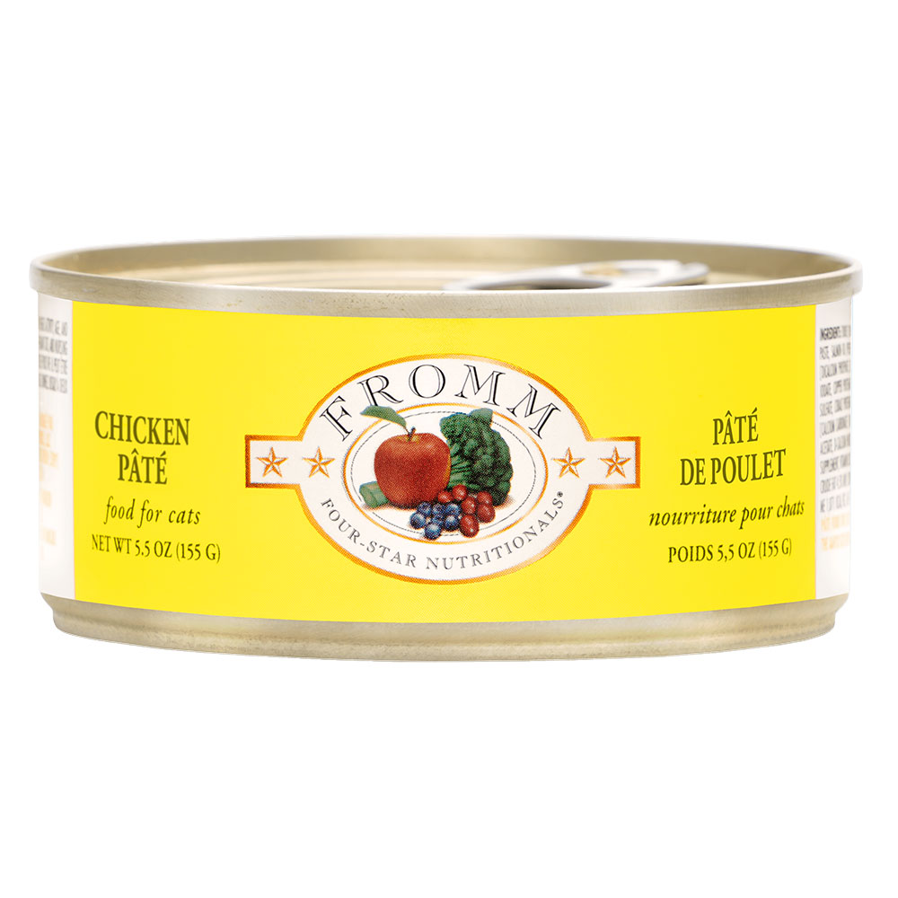 Fromm Four Star Chicken Pate wet cat food available at PAWsitively Sweet Bakery
