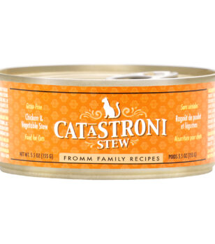 Fromm Cat-a-Stroni Chicken wet cat food available at PAWsitively Sweet Bakery
