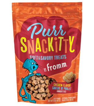 Fromm PurrSnackity cat treats available at PAWsitively Sweet Bakery