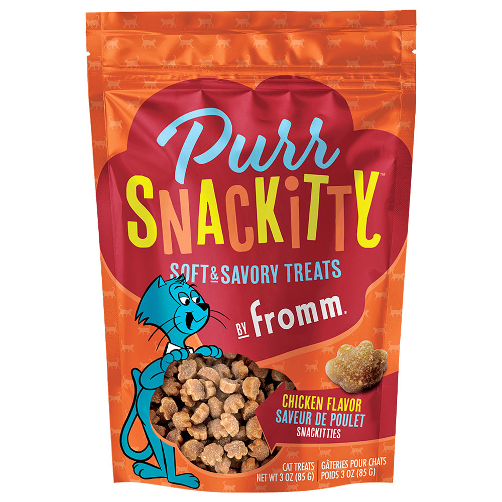 Fromm PurrSnackity cat treats available at PAWsitively Sweet Bakery