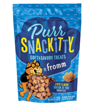 Fromm PurrSnackity Liver cat treats available at PAWsitively Sweet Bakery