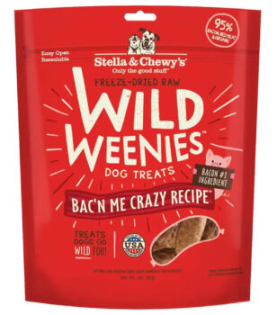 Stella and Chewy Bacon dog treats available at PAWsitively Sweet Bakery