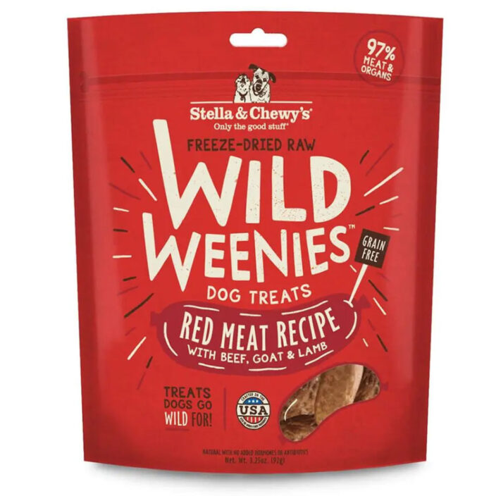 Stella and Chewy red meat dog treats available at PAWsitively Sweet Bakery