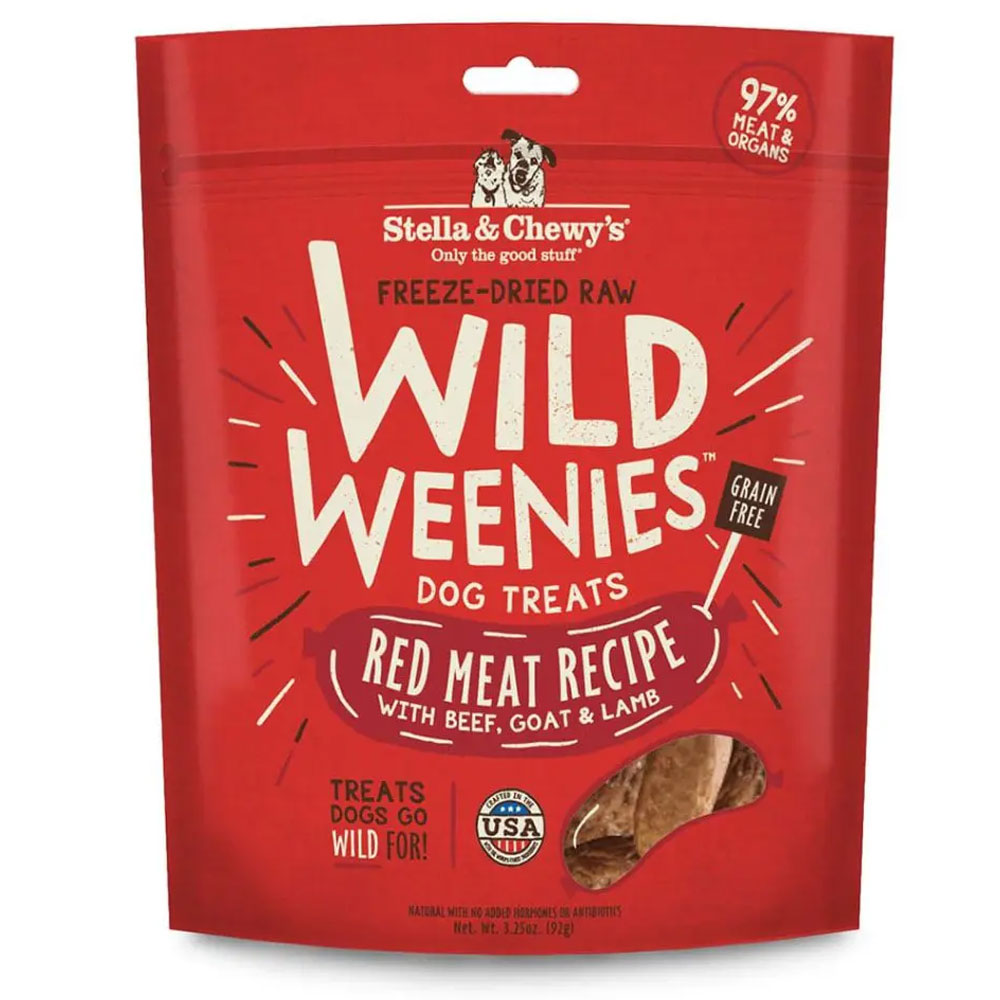 Stella and Chewy red meat dog treats available at PAWsitively Sweet Bakery