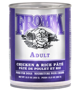 fromm classic chicken and rice wet dog food