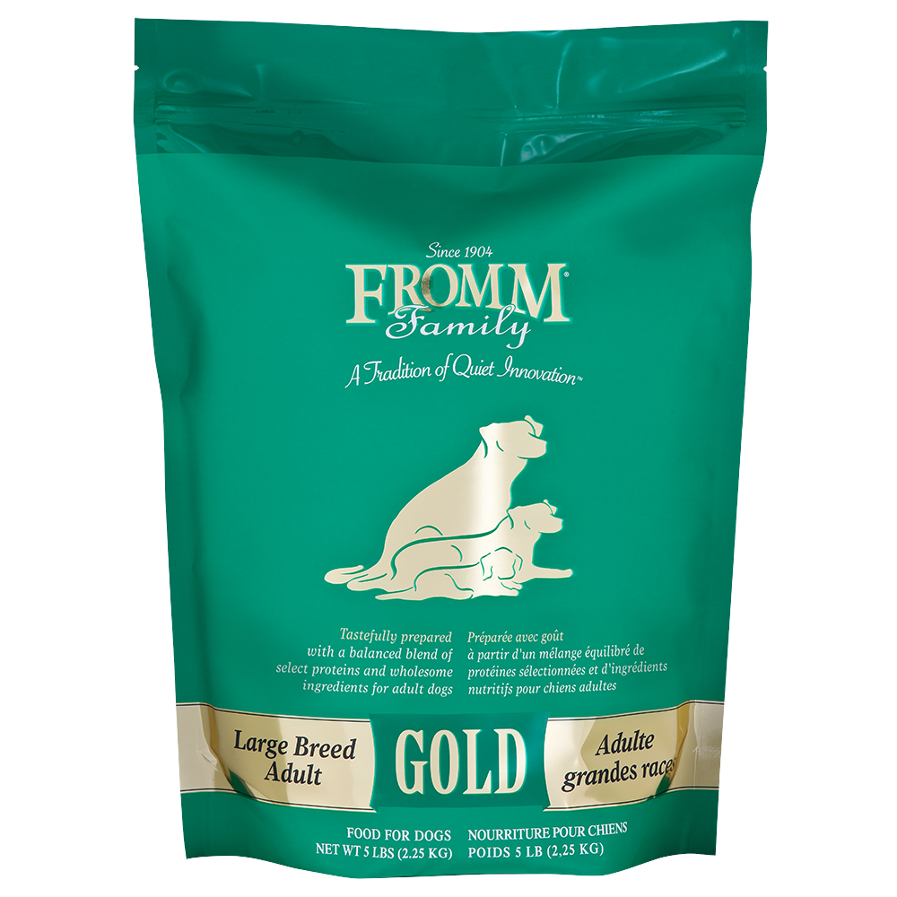 fromm large breed dog food at pawsitively sweet bakery