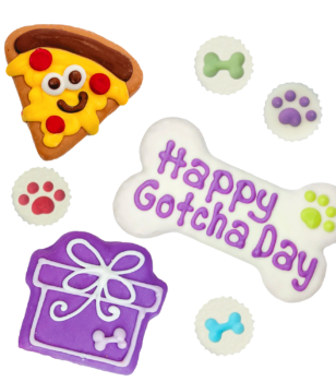 gotcha day dog cookies