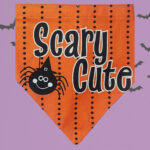 "Scary Cute" Halloween Dog Pet Bandana
