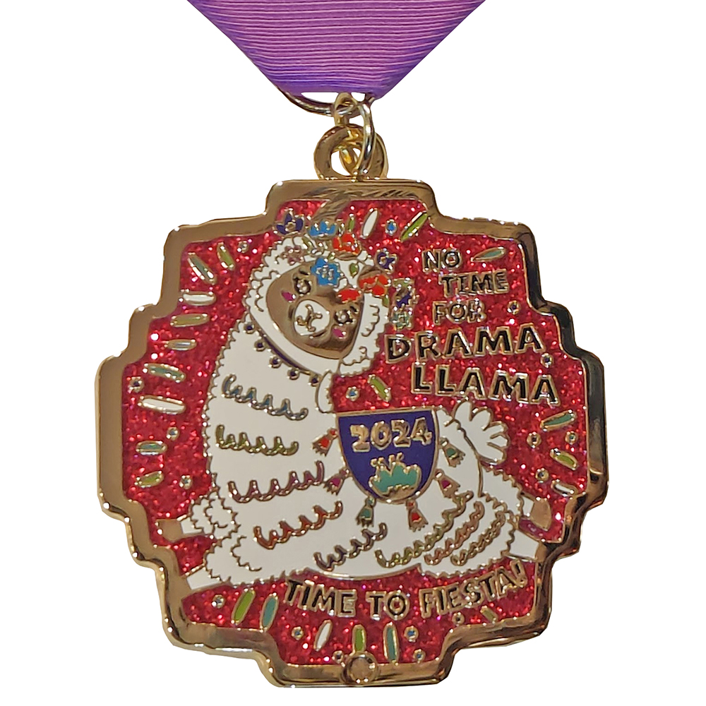 Llama Fiesta San Antonio Medal 2024