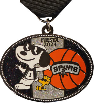 Snoopy Dog Spurs Fiesta Medal 2024