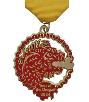 Year of the Dragon Fiesta Medal 2024