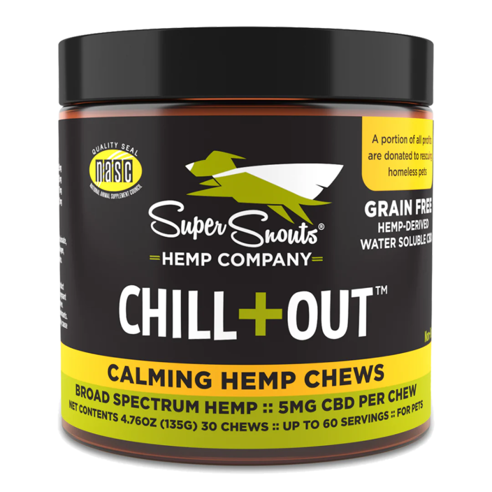 super snouts chill out supplements for pets