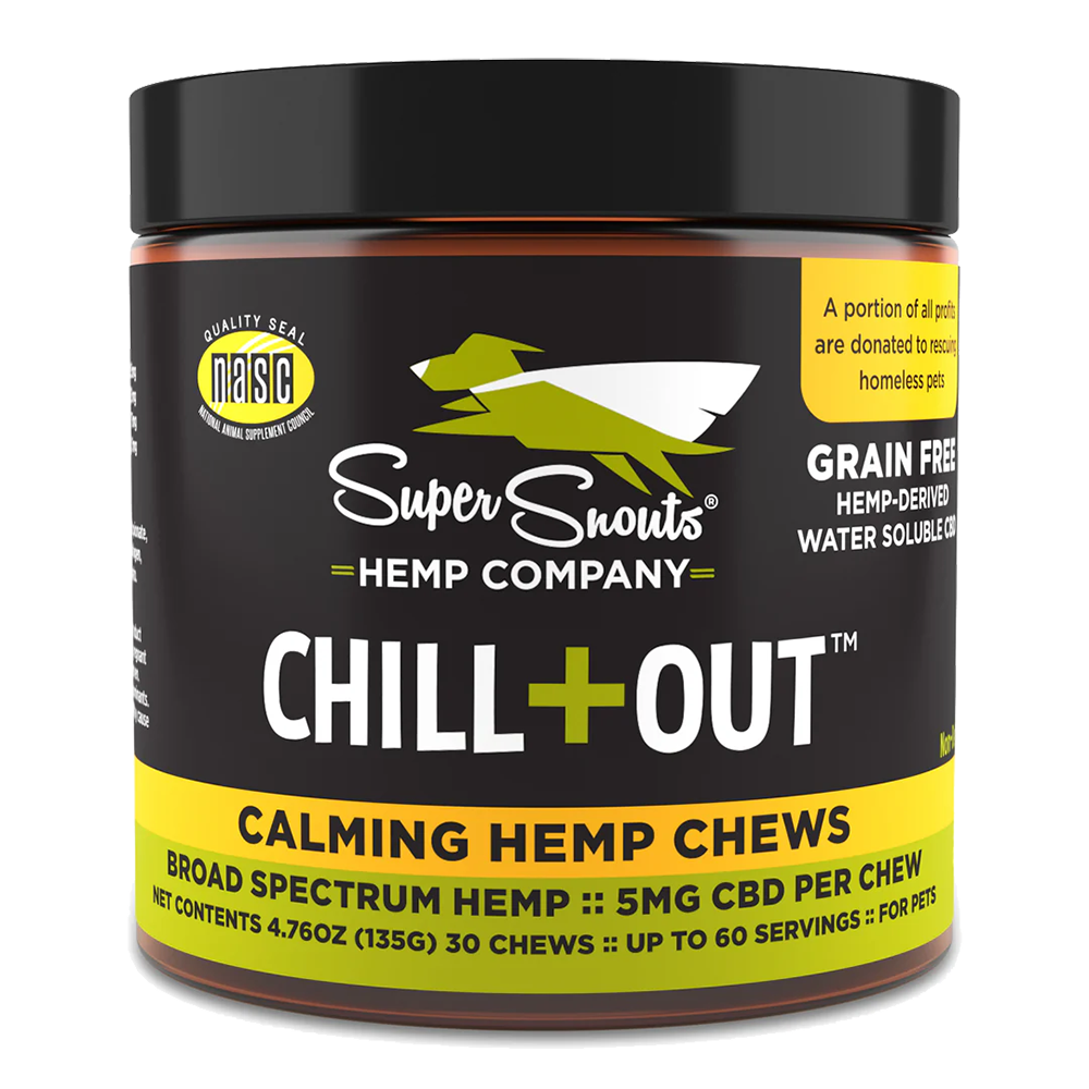 super snouts chill out supplements for pets
