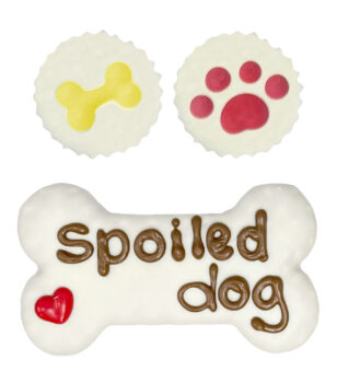 spoiled dog cookie set