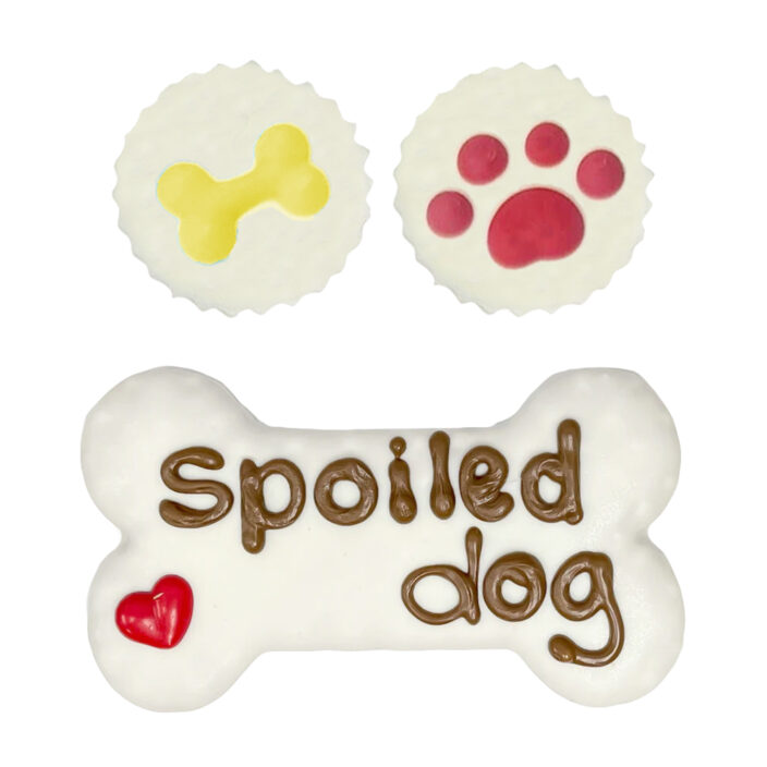 spoiled dog cookie set