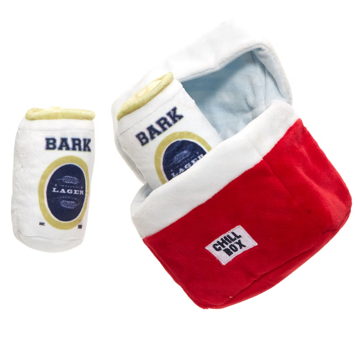 Bark Beer Chill Box dog toy