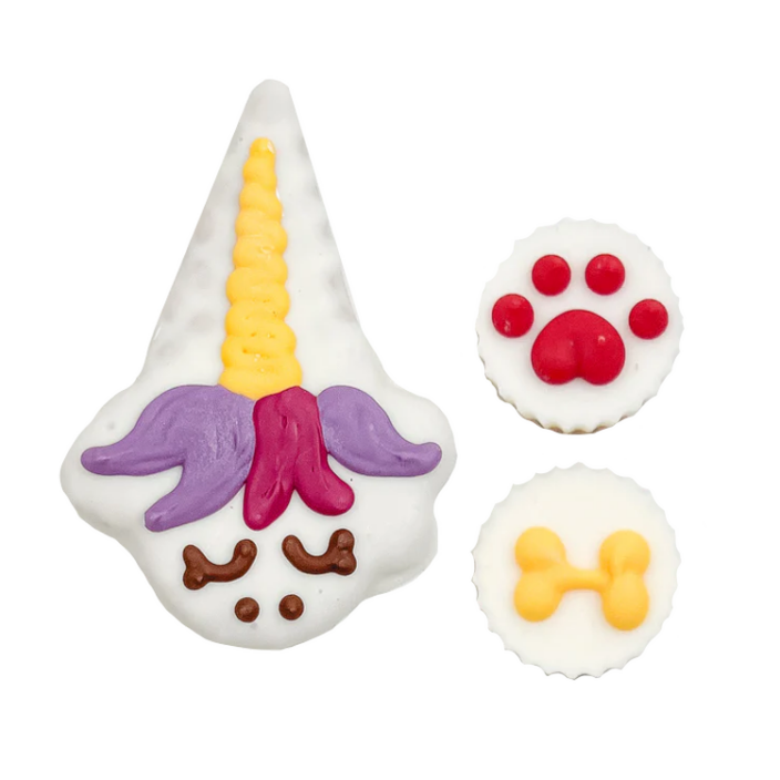 Unicorn Dog Cookie