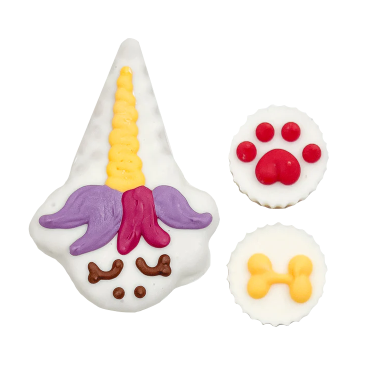 Unicorn Dog Cookie