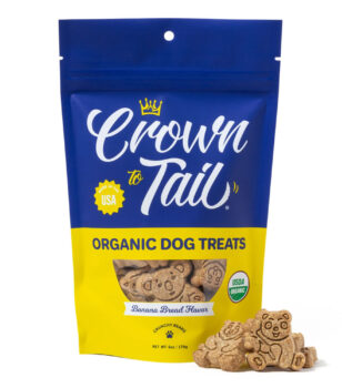 banana bread dog treats