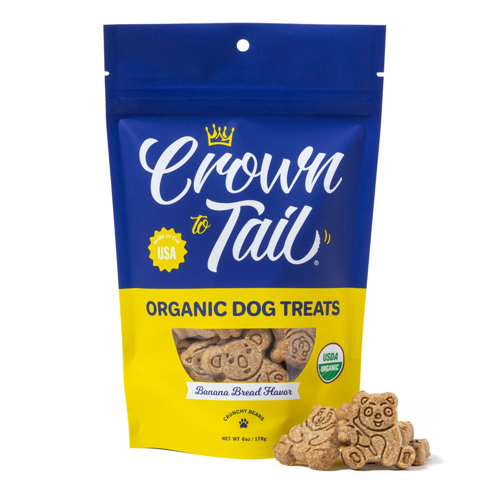 banana bread dog treats