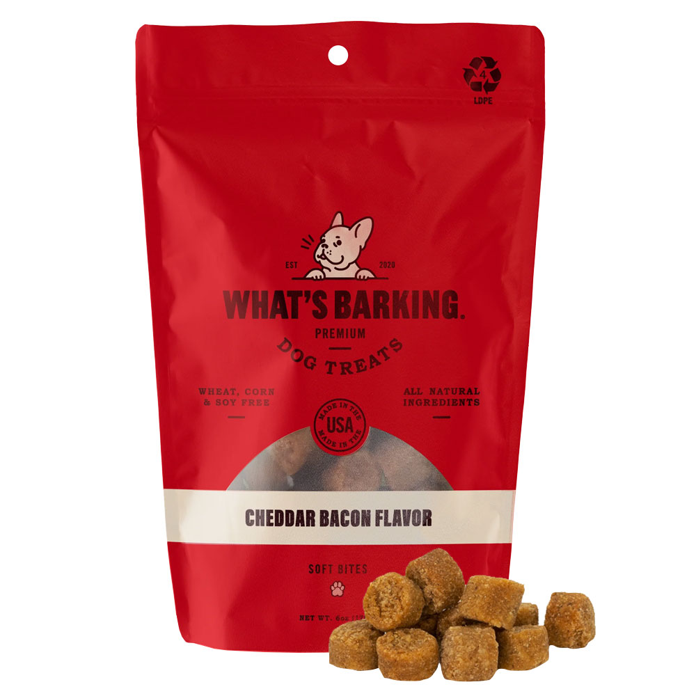 bacon cheddar dog treats