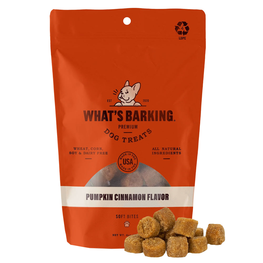 pumpkin cinnamon dog treats