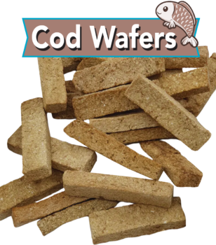 cod wafers dog treat