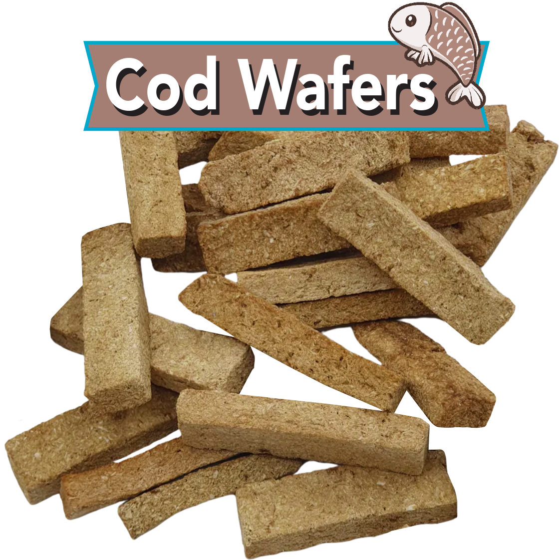 cod wafers dog treat