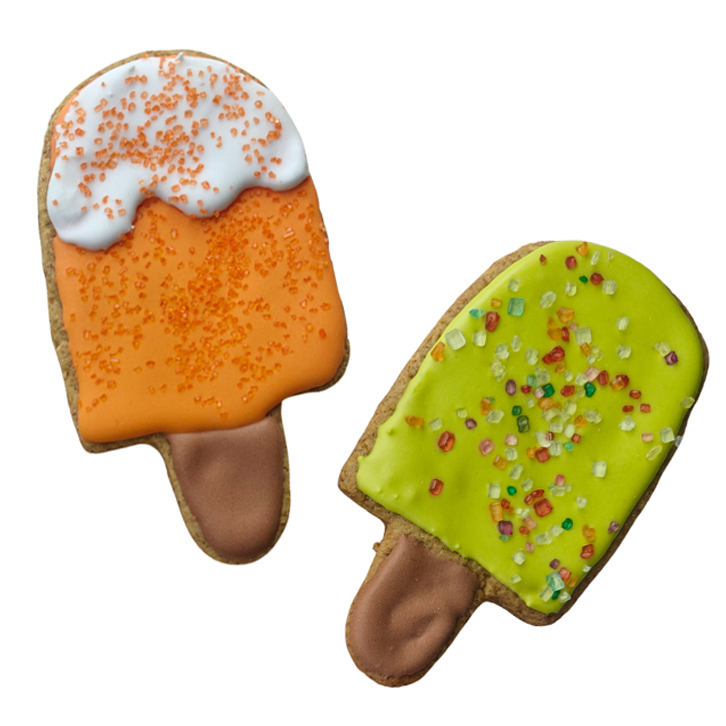 Popsicle dog Cookies